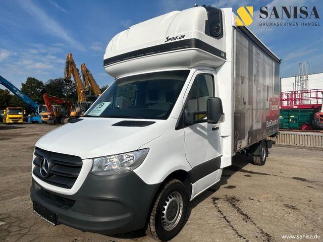 Mercedes-Benz Sprinter 317/LBW/Schlafkabine/Euro 6D - Truk dengan terpal samping: gambar 1 Mercedes-Benz Sprinter 317/LBW/Schlafkabine/Euro 6D - Truk dengan terpal samping: gambar 1