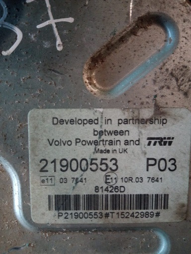 EDC VOLVO FH460 D13K460 21900553 P03 - ECU untuk Truk: gambar 1 EDC VOLVO FH460 D13K460 21900553 P03 - ECU untuk Truk: gambar 1