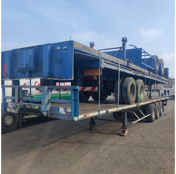 Trailor Plateau - Semi-trailer flatbed: gambar 1 Trailor Plateau - Semi-trailer flatbed: gambar 1