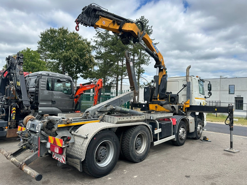 DAF CF 480 8x4 HOOKLIFT + CRANE (19m!) EFFER 205 / 6S + WINCH - RETARDER - *165.000km* - VERY NICE - Hook lift, Truk derek: gambar 5 DAF CF 480 8x4 HOOKLIFT + CRANE (19m!) EFFER 205 / 6S + WINCH - RETARDER - *165.000km* - VERY NICE - Hook lift, Truk derek: gambar 5
