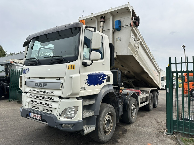 DAF CF 510 8x4 TIPPER - RETARDER - *334.000km* - 510HP~13L - MANUAL - BIG AXLES / HUB REDUCTION 13T - CRAMARO EL. COVER - Truk jungkit: gambar 3 DAF CF 510 8x4 TIPPER - RETARDER - *334.000km* - 510HP~13L - MANUAL - BIG AXLES / HUB REDUCTION 13T - CRAMARO EL. COVER - Truk jungkit: gambar 3