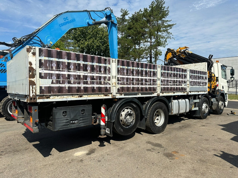DAF CF 85.360 8x2 + CRANE (25m!) EFFER 305 6S + JIB 4S + ROTATOR - PLATORM 7m60 - LIFT + STEERING AXLE - EURO 5 - BE - Truk flatbed, Truk derek: gambar 5 DAF CF 85.360 8x2 + CRANE (25m!) EFFER 305 6S + JIB 4S + ROTATOR - PLATORM 7m60 - LIFT + STEERING AXLE - EURO 5 - BE - Truk flatbed, Truk derek: gambar 5