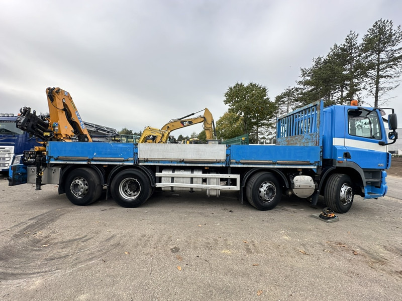 DAF CF 85.360 8x2 PRITSCHE 7m35 + KRAN EFFER 165-3S + RADIO - MANUAL GEARBOX ZF - EURO 5 - BE TRUCK - Truk flatbed, Truk derek: gambar 5 DAF CF 85.360 8x2 PRITSCHE 7m35 + KRAN EFFER 165-3S + RADIO - MANUAL GEARBOX ZF - EURO 5 - BE TRUCK - Truk flatbed, Truk derek: gambar 5