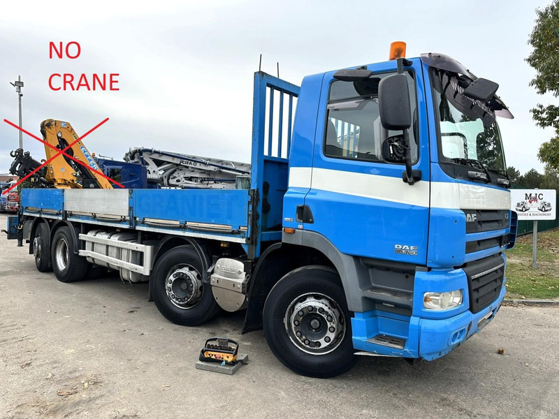 DAF CF 85.360 8x2 (no crane!) - MANUAL GEARBOX ZF - EURO 5 - BE TRUCK - Truk flatbed: gambar 1 DAF CF 85.360 8x2 (no crane!) - MANUAL GEARBOX ZF - EURO 5 - BE TRUCK - Truk flatbed: gambar 1