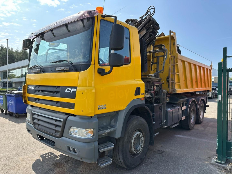 DAF CF 85.410 6X4 21T HOOKLIFT + CRANE HIAB 166-3 HIPRO + ROTATOR - 5/6F - RETARDER - TÜV 10/2025 - EURO 5 - BE TRUCK - Hook lift, Truk derek: gambar 5 DAF CF 85.410 6X4 21T HOOKLIFT + CRANE HIAB 166-3 HIPRO + ROTATOR - 5/6F - RETARDER - TÜV 10/2025 - EURO 5 - BE TRUCK - Hook lift, Truk derek: gambar 5