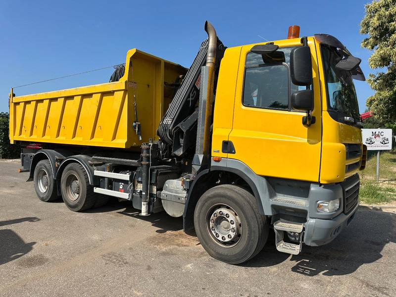 DAF CF 85.410 6X4 21T HOOKLIFT + CRANE HIAB 166-3 HIPRO + ROTATOR - 5/6F - RETARDER - TÜV 10/2025 - EURO 5 - BE TRUCK - Hook lift, Truk derek: gambar 2 DAF CF 85.410 6X4 21T HOOKLIFT + CRANE HIAB 166-3 HIPRO + ROTATOR - 5/6F - RETARDER - TÜV 10/2025 - EURO 5 - BE TRUCK - Hook lift, Truk derek: gambar 2