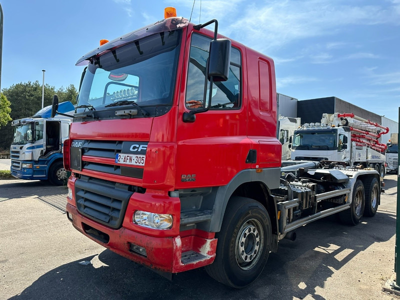 DAF CF 85.430 6x4 HOOKLIFT MEILLER RK 20T - 6.5m - MANUAL ZF - AIR SUSPENSION - BIG AXLES HUB REDUCTION - BE TRUCK - Hook lift: gambar 3 DAF CF 85.430 6x4 HOOKLIFT MEILLER RK 20T - 6.5m - MANUAL ZF - AIR SUSPENSION - BIG AXLES HUB REDUCTION - BE TRUCK - Hook lift: gambar 3