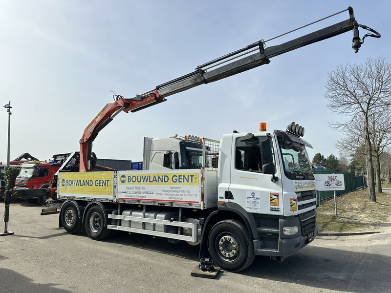 DAF CF 85.460 6x2 LIFT+LENK ACHSE + KRAN PALFINGER PK 18500 (3x) + RADIO + ROTATOR - EURO 5 - AS TRONIC - BE TRUCK - Truk flatbed, Truk derek: gambar 2 DAF CF 85.460 6x2 LIFT+LENK ACHSE + KRAN PALFINGER PK 18500 (3x) + RADIO + ROTATOR - EURO 5 - AS TRONIC - BE TRUCK - Truk flatbed, Truk derek: gambar 2