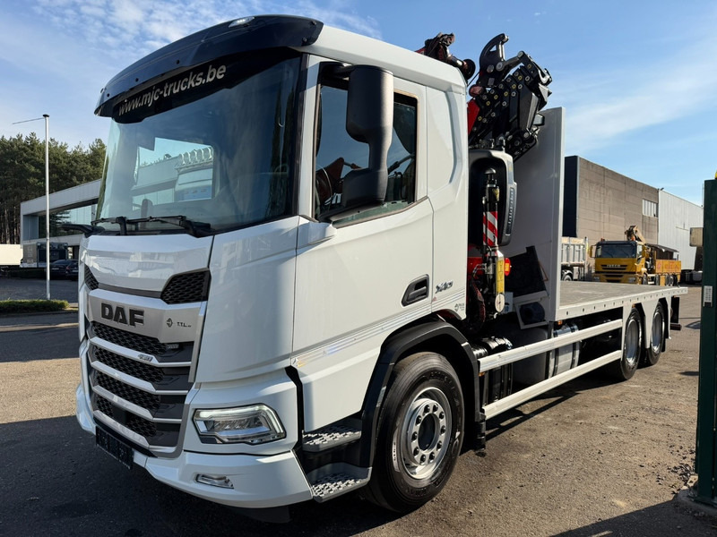 DAF XD 450 6x4 PRITSCHE + (24m) KRAN FASSI F345 8x + WINCH - 35.000km - *TOP CONDITION* - BE TRUCK - Truk flatbed, Truk derek: gambar 4 DAF XD 450 6x4 PRITSCHE + (24m) KRAN FASSI F345 8x + WINCH - 35.000km - *TOP CONDITION* - BE TRUCK - Truk flatbed, Truk derek: gambar 4