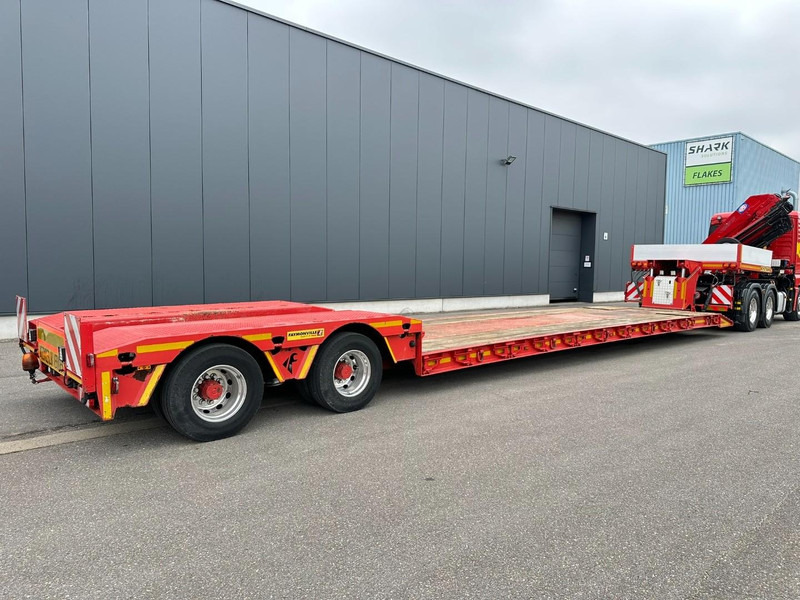 Faymonville 47.5T STBZ-2VA 8m +5m50 LOWBED - TIEFBETT / REMOVABLE NECK - ABNEHMBARE SCHWANENHALS - HYDR STEERING AXLES / LENKACHSEN - SAF - Semi-trailer low bed: gambar 3 Faymonville 47.5T STBZ-2VA 8m +5m50 LOWBED - TIEFBETT / REMOVABLE NECK - ABNEHMBARE SCHWANENHALS - HYDR STEERING AXLES / LENKACHSEN - SAF - Semi-trailer low bed: gambar 3