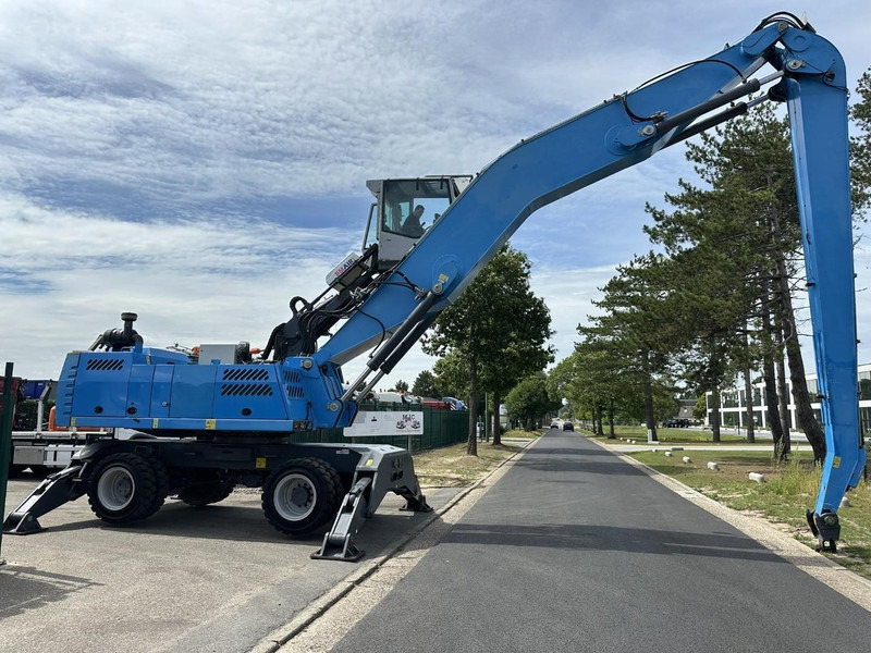 Fuchs TEREX MHL 360 OVERSLAGKRAAN / MATERIAL HANDLER / UMSCHLAGBAGGER - TOP ZUSTAND - Ekskavator roda: gambar 5 Fuchs TEREX MHL 360 OVERSLAGKRAAN / MATERIAL HANDLER / UMSCHLAGBAGGER - TOP ZUSTAND - Ekskavator roda: gambar 5