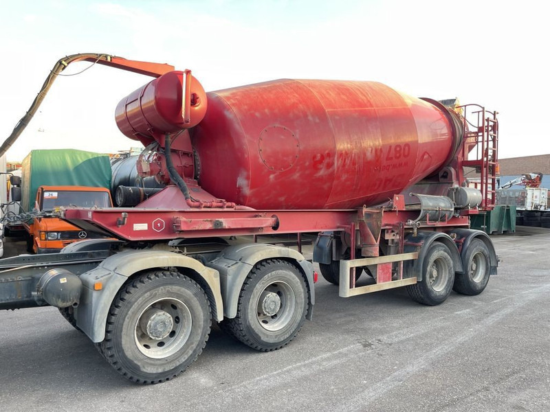 Hoenkhaus 12m3 CONCRETE MIXER 2 Axles SAF - AIR SUSP. - DRUM BRAKES - BE TRAILER - Semi-trailer mixer beton: gambar 1 Hoenkhaus 12m3 CONCRETE MIXER 2 Axles SAF - AIR SUSP. - DRUM BRAKES - BE TRAILER - Semi-trailer mixer beton: gambar 1