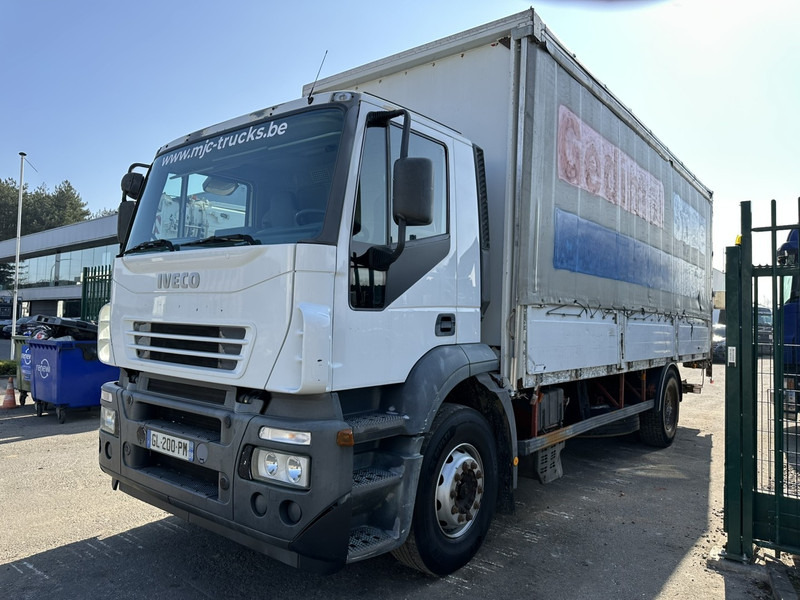 Iveco STRALIS 270 - 190S27 4x2 BACHER RIDELLES / BOX + ALU SIDE BOARDS - 6m90 - MANUAL ZF - EURO 3 - AIR SUSPENSION - Truk dengan terpal samping: gambar 3 Iveco STRALIS 270 - 190S27 4x2 BACHER RIDELLES / BOX + ALU SIDE BOARDS - 6m90 - MANUAL ZF - EURO 3 - AIR SUSPENSION - Truk dengan terpal samping: gambar 3