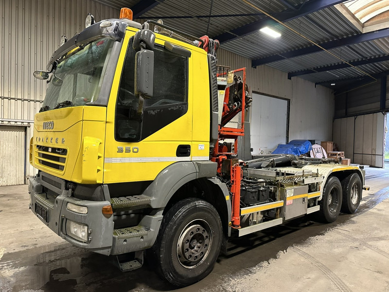 Hook lift, Truk derek Iveco TRAKKER 350 6x4 HOOKLIFT + CRANE FASSI F120.22 (5/6 F) - *342.000km* - STEEL SPRING / BIG AXLES - AS TRONIC AUTOMATIC GEARBOX: gambar 6
