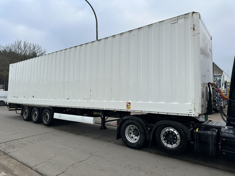 Krone 3-AXLES MB - CLOSED BOX / KIST / KOFFER - AIR SUSPENSION - 2m80 interior hieght - DISC - BE papers - nice condition - Semi-trailer kotak tertutup: gambar 3 Krone 3-AXLES MB - CLOSED BOX / KIST / KOFFER - AIR SUSPENSION - 2m80 interior hieght - DISC - BE papers - nice condition - Semi-trailer kotak tertutup: gambar 3