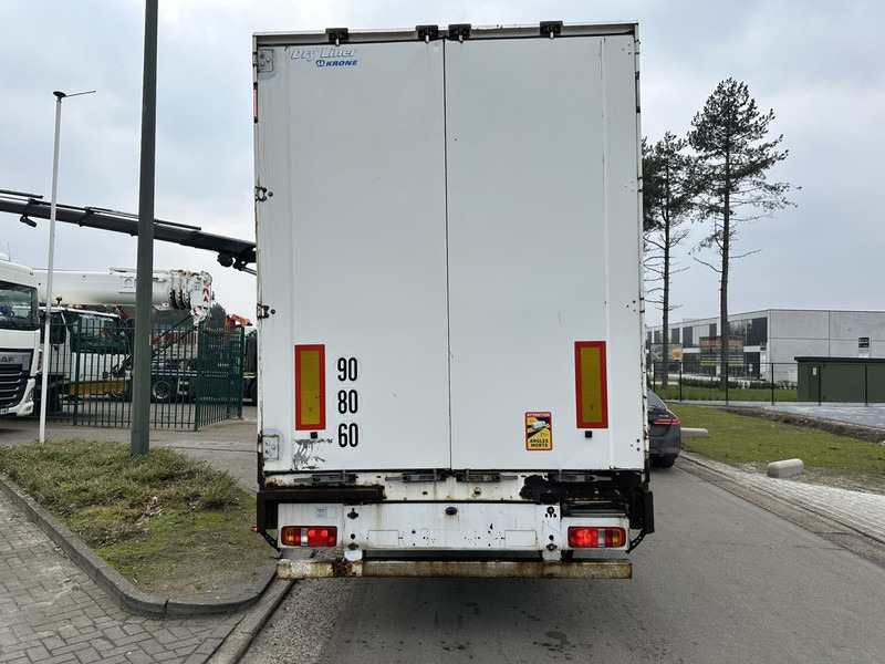Krone 3-AXLES MB - CLOSED BOX / KIST / KOFFER - AIR SUSPENSION - 2m80 interior hieght - DISC - BE papers - nice condition - Semi-trailer kotak tertutup: gambar 5 Krone 3-AXLES MB - CLOSED BOX / KIST / KOFFER - AIR SUSPENSION - 2m80 interior hieght - DISC - BE papers - nice condition - Semi-trailer kotak tertutup: gambar 5
