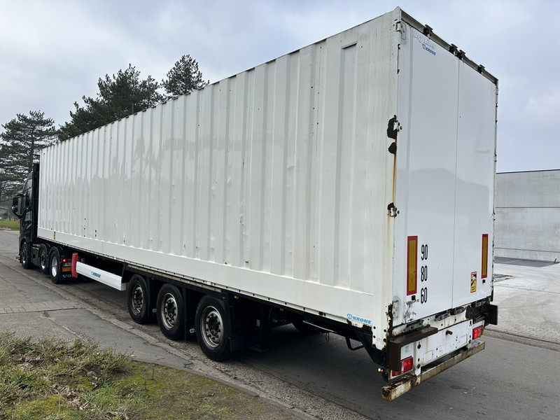 Krone 3-AXLES MB - CLOSED BOX / KIST / KOFFER - AIR SUSPENSION - 2m80 interior hieght - DISC - BE papers - nice condition - Semi-trailer kotak tertutup: gambar 2 Krone 3-AXLES MB - CLOSED BOX / KIST / KOFFER - AIR SUSPENSION - 2m80 interior hieght - DISC - BE papers - nice condition - Semi-trailer kotak tertutup: gambar 2