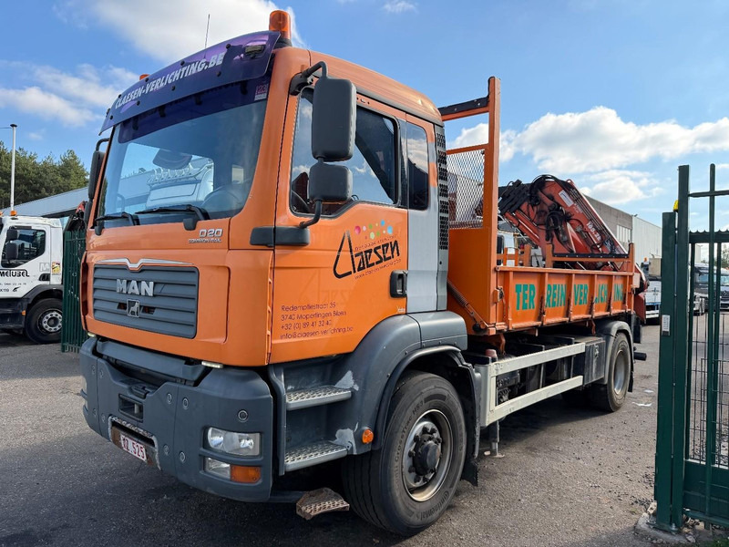 MAN TGA 18.310 4x4 Hydro-drive 2-SEITEN KIPPER + KRAN ATLAS 165 (4x) + RADIO - BE truck - Truk jungkit, Truk derek: gambar 3 MAN TGA 18.310 4x4 Hydro-drive 2-SEITEN KIPPER + KRAN ATLAS 165 (4x) + RADIO - BE truck - Truk jungkit, Truk derek: gambar 3