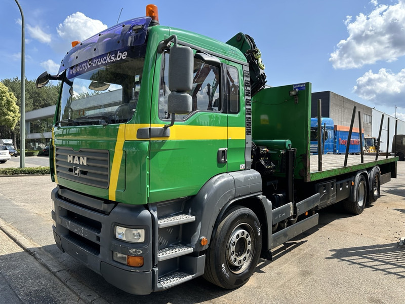 MAN TGA 26.360 6X2 BL + CRANE PALFINGER PK 18500 (4x) - LIFT + STEERING AXLE - PLATFORM 7m75 - MANUAL GEARBOX - Truk derek: gambar 4 MAN TGA 26.360 6X2 BL + CRANE PALFINGER PK 18500 (4x) - LIFT + STEERING AXLE - PLATFORM 7m75 - MANUAL GEARBOX - Truk derek: gambar 4