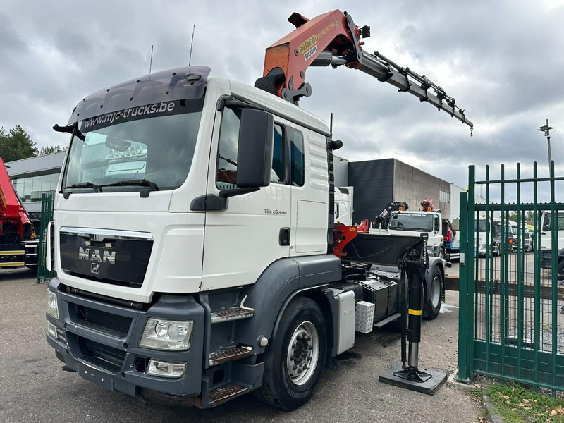 MAN TGS 26.440 6X4 + (22m) CRANE PALFINGER PK62002 E 6x H + 1ME - RETARDER - EURO 5 - BE TRUCK - Truk derek: gambar 4 MAN TGS 26.440 6X4 + (22m) CRANE PALFINGER PK62002 E 6x H + 1ME - RETARDER - EURO 5 - BE TRUCK - Truk derek: gambar 4