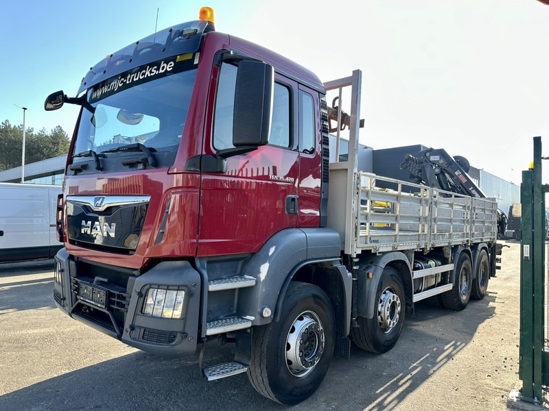 MAN TGS 35.420 8x4 + CRANE HIAB X-HIPRO 302 EP-5 - 192.000km - ROTATOR - 5/6 F - PLATFORM 6m55 - AIR SUSPENSION - TUV 06/2025 - TOP CONDITION - Truk derek: gambar 3 MAN TGS 35.420 8x4 + CRANE HIAB X-HIPRO 302 EP-5 - 192.000km - ROTATOR - 5/6 F - PLATFORM 6m55 - AIR SUSPENSION - TUV 06/2025 - TOP CONDITION - Truk derek: gambar 3