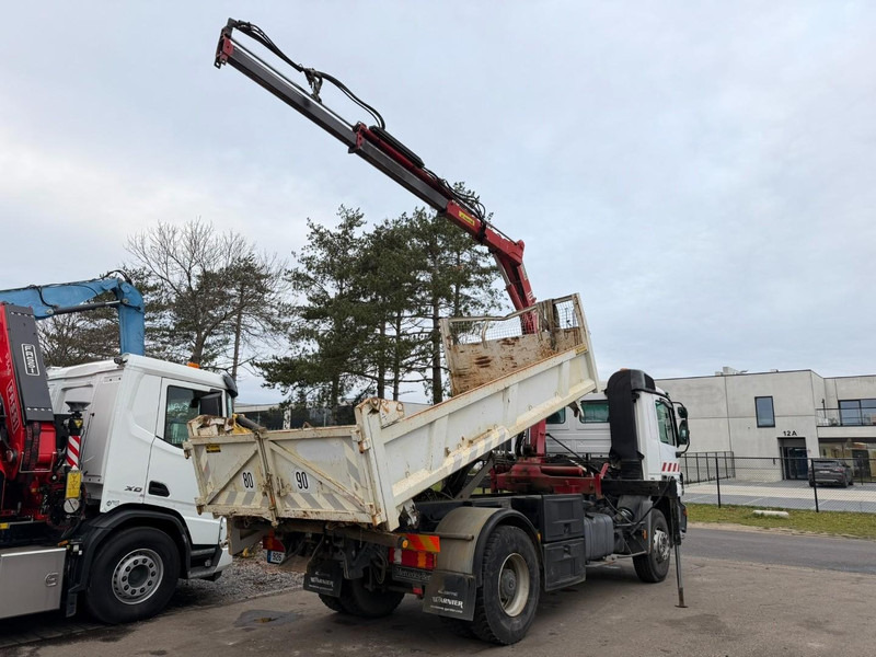 Mercedes-Benz ACTROS 1832 MP2 4x2 2-WAY TIPPER + CRANE - HMF 1063 K 2 - 5/6F - BORDMATIC - EPS 3 PEDALES - BIG AXLE HUB REDUCTION - 356.000km - FR TRUCK - Truk jungkit, Truk derek: gambar 4 Mercedes-Benz ACTROS 1832 MP2 4x2 2-WAY TIPPER + CRANE - HMF 1063 K 2 - 5/6F - BORDMATIC - EPS 3 PEDALES - BIG AXLE HUB REDUCTION - 356.000km - FR TRUCK - Truk jungkit, Truk derek: gambar 4