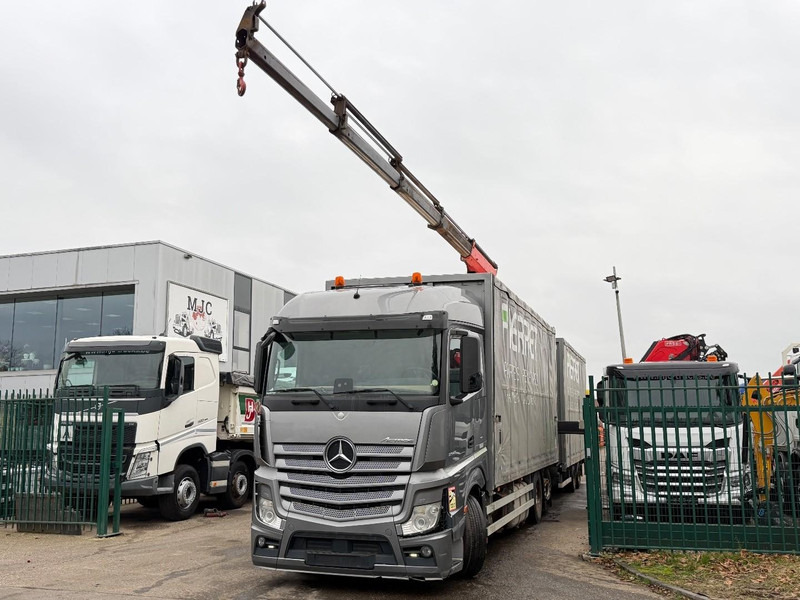 Mercedes-Benz ACTROS 2645 6x2 105m³ JUMBO + CRANE PALFINGER PK19001 (4x) - RETARDER - RADIO - *FULL AIR* - FRIGO - EURO 6 - SAF AS - BELGIAN TRUCK - Truk derek: gambar 4 Mercedes-Benz ACTROS 2645 6x2 105m³ JUMBO + CRANE PALFINGER PK19001 (4x) - RETARDER - RADIO - *FULL AIR* - FRIGO - EURO 6 - SAF AS - BELGIAN TRUCK - Truk derek: gambar 4