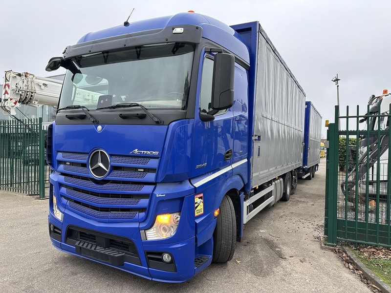 Mercedes-Benz Actros 2645 6x2 105m³ JUMBO + RETARDER + CRANE PALFINGER PK 19.001 SLD (4x) + RADIO - *FULL AIR* - FRIGO - EURO 6 - SAF AXLES - BELGIAN TRUCK - Truk derek: gambar 4 Mercedes-Benz Actros 2645 6x2 105m³ JUMBO + RETARDER + CRANE PALFINGER PK 19.001 SLD (4x) + RADIO - *FULL AIR* - FRIGO - EURO 6 - SAF AXLES - BELGIAN TRUCK - Truk derek: gambar 4