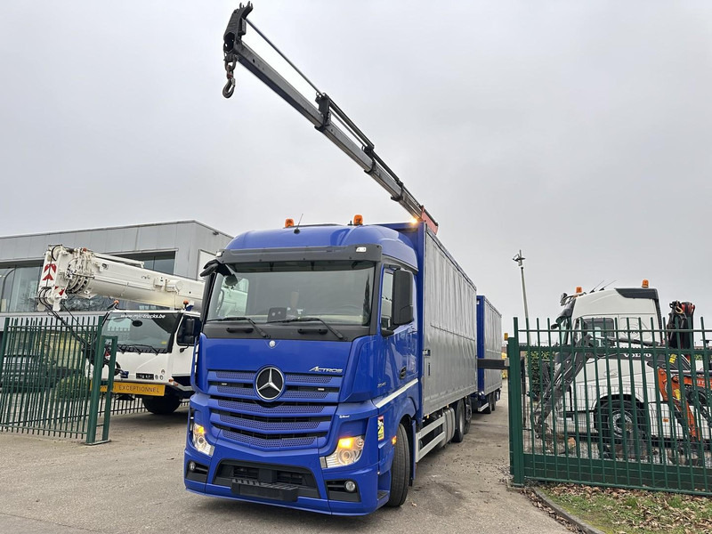 Mercedes-Benz Actros 2645 6x2 105m³ JUMBO + RETARDER + KRAN PALFINGER PK 19.001 SLD (4x) + RADIO - *FULL AIR* - FRIGO - EURO 6 - SAF AXLES - BELGIAN TRUCK - Truk box, Truk derek: gambar 4 Mercedes-Benz Actros 2645 6x2 105m³ JUMBO + RETARDER + KRAN PALFINGER PK 19.001 SLD (4x) + RADIO - *FULL AIR* - FRIGO - EURO 6 - SAF AXLES - BELGIAN TRUCK - Truk box, Truk derek: gambar 4