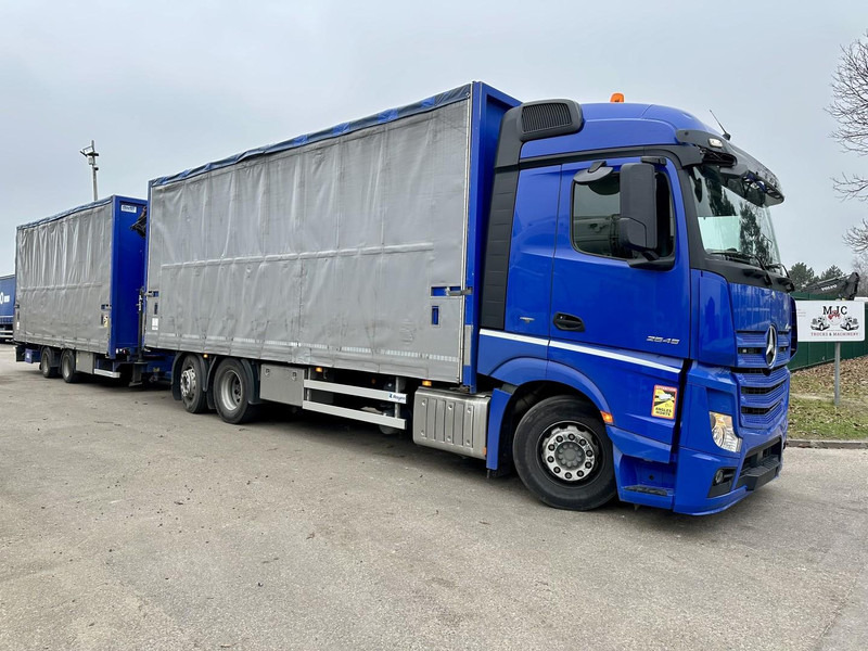 Mercedes-Benz Actros 2645 6x2 105m³ JUMBO + RETARDER + KRAN PALFINGER PK 19.001 SLD (4x) + RADIO - *FULL AIR* - FRIGO - EURO 6 - SAF AXLES - BELGIAN TRUCK - Truk box, Truk derek: gambar 1 Mercedes-Benz Actros 2645 6x2 105m³ JUMBO + RETARDER + KRAN PALFINGER PK 19.001 SLD (4x) + RADIO - *FULL AIR* - FRIGO - EURO 6 - SAF AXLES - BELGIAN TRUCK - Truk box, Truk derek: gambar 1