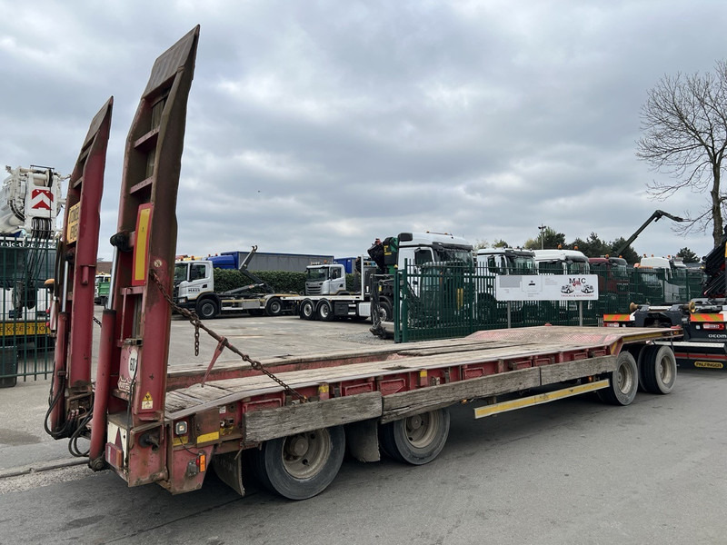 Nooteboom ASD-40-22 40T - 4-AS DIEPLADER 8,60M X 3,05M - HYDR RAMPEN + VERBREDERS - BLADVERING - TROMMELREMMEN - Trailer low bed: gambar 4 Nooteboom ASD-40-22 40T - 4-AS DIEPLADER 8,60M X 3,05M - HYDR RAMPEN + VERBREDERS - BLADVERING - TROMMELREMMEN - Trailer low bed: gambar 4