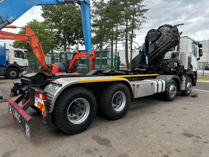 Renault C460 8x4 + (19m!) KRAN HIAB 288 E-6 HIDUO - RADIO - 5/6 F - STEEL SPRING / HUB REDUCTION - BE TRUCK - Hook lift, Truk derek: gambar 5 Renault C460 8x4 + (19m!) KRAN HIAB 288 E-6 HIDUO - RADIO - 5/6 F - STEEL SPRING / HUB REDUCTION - BE TRUCK - Hook lift, Truk derek: gambar 5