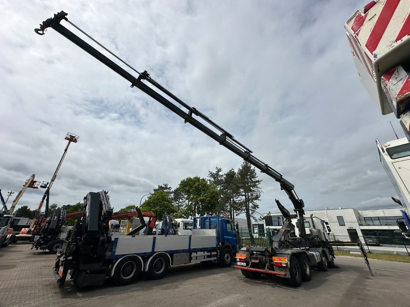 Renault C460 8x4 HOOKLIFT + CRANE HIAB 288 E-6 HIDUO - RADIO - 5/6 F - STEEL SPRING / HUB REDUCTION - Hook lift, Truk derek: gambar 4 Renault C460 8x4 HOOKLIFT + CRANE HIAB 288 E-6 HIDUO - RADIO - 5/6 F - STEEL SPRING / HUB REDUCTION - Hook lift, Truk derek: gambar 4