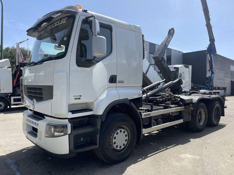 Renault Lander 450 DXI EURO 5 - 6x4 - 20T PALLIFT HAAKSYSTEEM / ABROLLKIPPER / GANCHO / PORTE CONTAINER - BLATT / AP ACHSEN - BE TRUCK - Hook lift: gambar 3 Renault Lander 450 DXI EURO 5 - 6x4 - 20T PALLIFT HAAKSYSTEEM / ABROLLKIPPER / GANCHO / PORTE CONTAINER - BLATT / AP ACHSEN - BE TRUCK - Hook lift: gambar 3