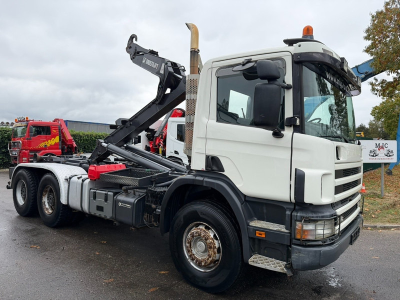 Scania 114C-380 6X4 HOOKLIFT / GANCHO HIAB MULTILIFT - RETARDER - A/C - EURO 3 - SPRING / BALLESTAS / BLATT / LAMES - Hook lift: gambar 1 Scania 114C-380 6X4 HOOKLIFT / GANCHO HIAB MULTILIFT - RETARDER - A/C - EURO 3 - SPRING / BALLESTAS / BLATT / LAMES - Hook lift: gambar 1