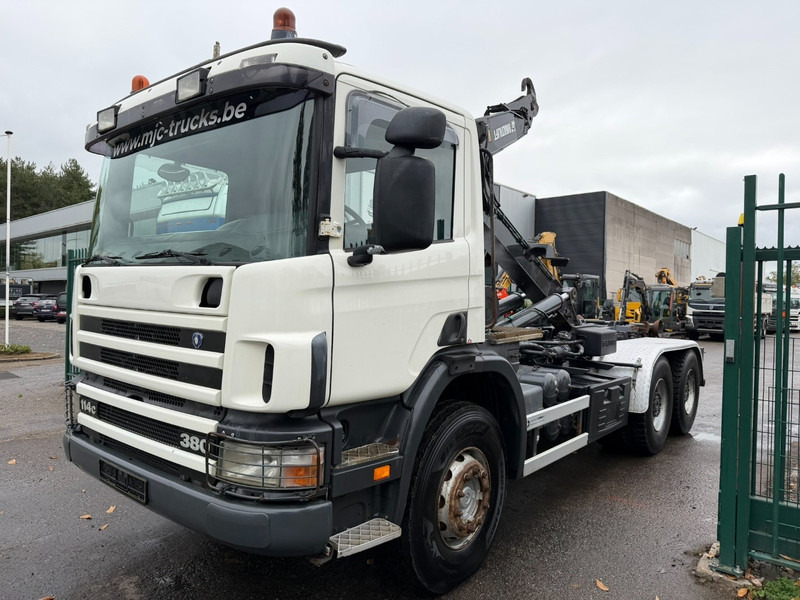 Scania 114C-380 6X4 HOOKLIFT / GANCHO HIAB MULTILIFT - RETARDER - A/C - EURO 3 - SPRING / BALLESTAS / BLATT / LAMES - Hook lift: gambar 3 Scania 114C-380 6X4 HOOKLIFT / GANCHO HIAB MULTILIFT - RETARDER - A/C - EURO 3 - SPRING / BALLESTAS / BLATT / LAMES - Hook lift: gambar 3