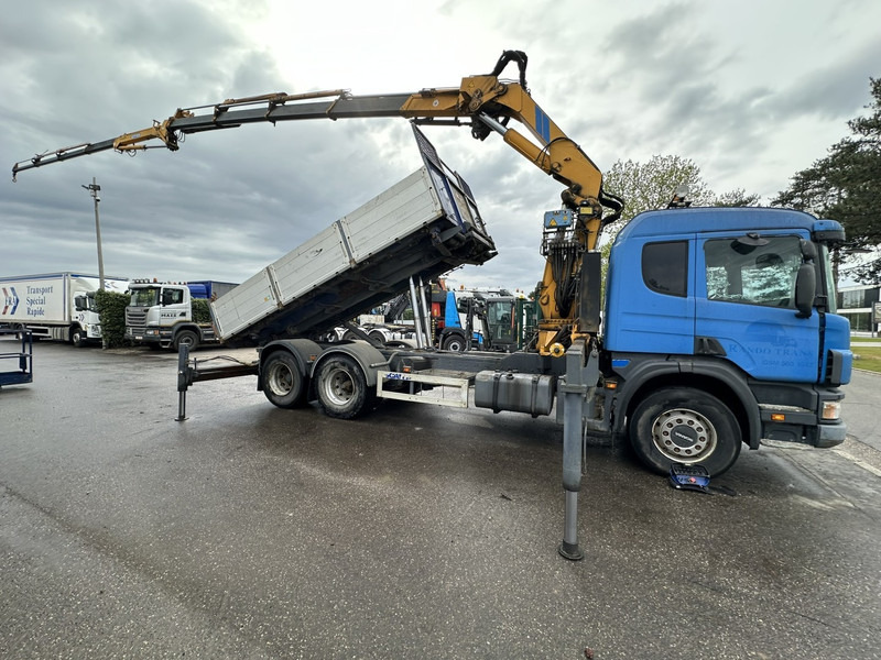 Scania 114G-340 6x2 + KRAN (27.5m) EFFER 430 (11.5T) 4S + JIB 6F 4S + WINCH + RADIO - MANUAL 3+3 / BALLESTAS - Truk jungkit, Truk derek: gambar 3 Scania 114G-340 6x2 + KRAN (27.5m) EFFER 430 (11.5T) 4S + JIB 6F 4S + WINCH + RADIO - MANUAL 3+3 / BALLESTAS - Truk jungkit, Truk derek: gambar 3