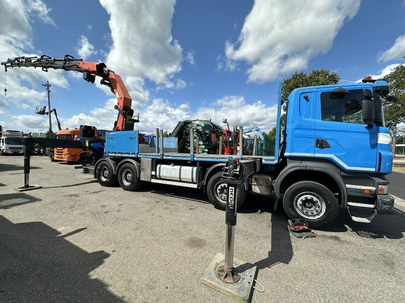 Scania G440 8x4 + (26.5m!) CRANE PALFINGER PK78002 SH G 8x + 1 + WINCH - PLATFORM 6m25 - MANUAL - HUB REDUCTION - STEEL SPRING - EURO 5 - BE TRUCK - Truk derek: gambar 4 Scania G440 8x4 + (26.5m!) CRANE PALFINGER PK78002 SH G 8x + 1 + WINCH - PLATFORM 6m25 - MANUAL - HUB REDUCTION - STEEL SPRING - EURO 5 - BE TRUCK - Truk derek: gambar 4