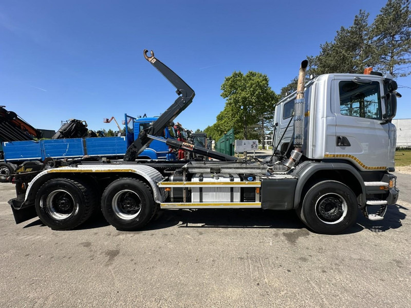 Scania G450 6x4 HAAKSYSTEEM AJK 20T - 5760mm - 3m90 WB - BLADVERING / NAAFREDUCTIE - EURO 6 - BE TRUCK - Hook lift: gambar 4 Scania G450 6x4 HAAKSYSTEEM AJK 20T - 5760mm - 3m90 WB - BLADVERING / NAAFREDUCTIE - EURO 6 - BE TRUCK - Hook lift: gambar 4