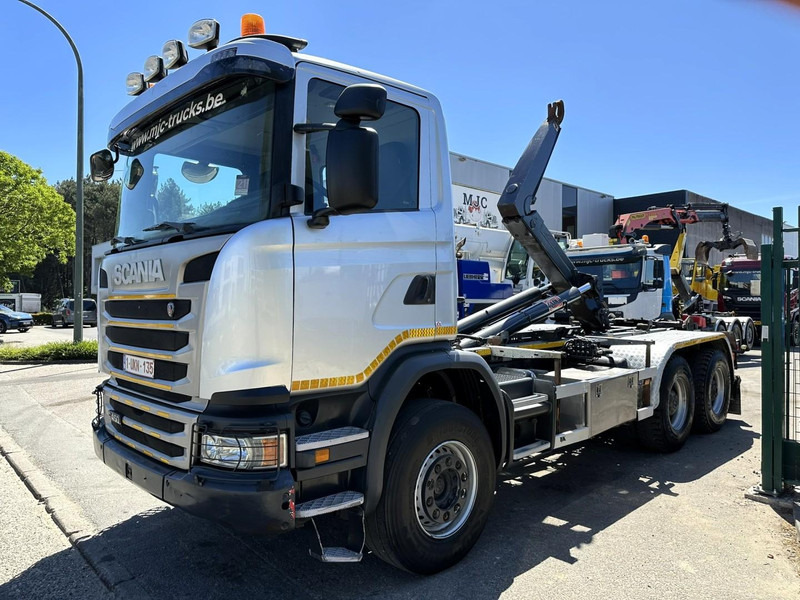 Scania G450 6x4 HOOKLIFT AJK 20T - 5760mm - 3m90 WB - HUB REDUCTION / STEEL SUSP. - EURO 6 - BE TRUCK - Hook lift: gambar 3 Scania G450 6x4 HOOKLIFT AJK 20T - 5760mm - 3m90 WB - HUB REDUCTION / STEEL SUSP. - EURO 6 - BE TRUCK - Hook lift: gambar 3