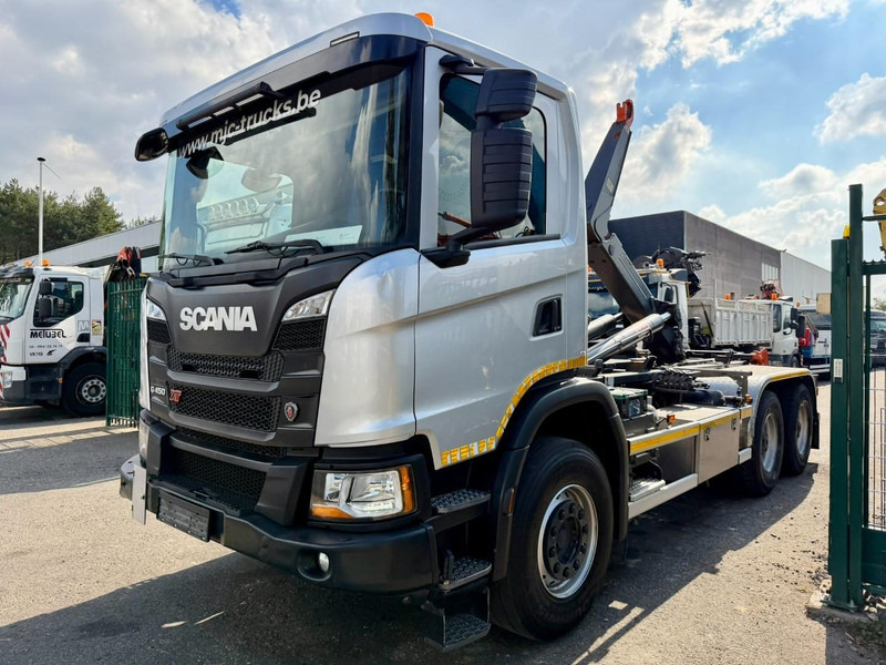 Scania G450 XT 6X4 AJK HAAKSYSTEEM 20T - 5760mm - WB 3m90 - HUB REDUCTION / STEEL SUSPENSION - EURO 6 - BE TRUCK - Hook lift: gambar 3 Scania G450 XT 6X4 AJK HAAKSYSTEEM 20T - 5760mm - WB 3m90 - HUB REDUCTION / STEEL SUSPENSION - EURO 6 - BE TRUCK - Hook lift: gambar 3
