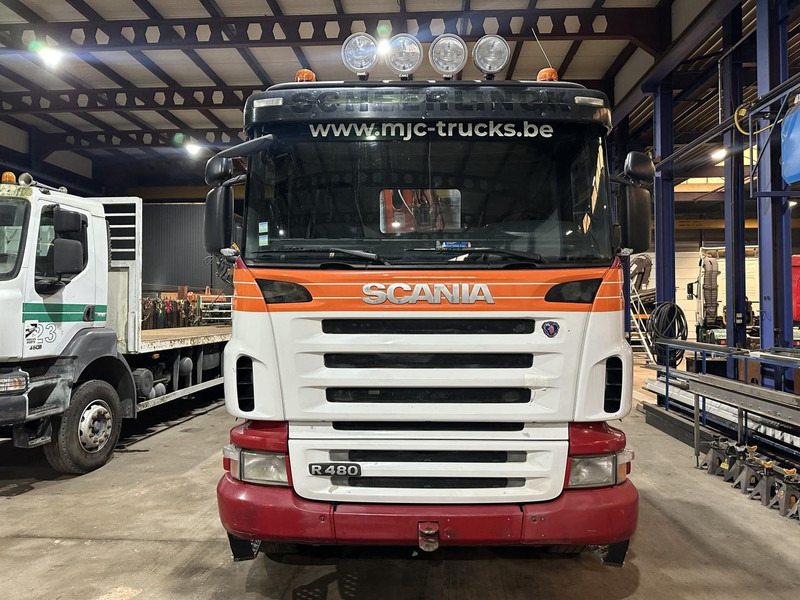 Scania G480 8x4 TIPPER + CRANE ATLAS 240.E4 + RADIO - STEEL SPRING / BIG AXLES - Truk jungkit, Truk derek: gambar 2 Scania G480 8x4 TIPPER + CRANE ATLAS 240.E4 + RADIO - STEEL SPRING / BIG AXLES - Truk jungkit, Truk derek: gambar 2