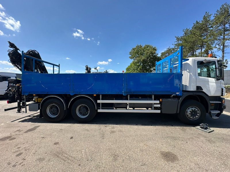 Scania P410 6x4 + CRANE HIAB 166 ES-4 - RETARDER - ROTATOR - PLATFORM 6m80 - BIG AXLES HUB REDUCTION - STEEL SPRING - Truk derek: gambar 5 Scania P410 6x4 + CRANE HIAB 166 ES-4 - RETARDER - ROTATOR - PLATFORM 6m80 - BIG AXLES HUB REDUCTION - STEEL SPRING - Truk derek: gambar 5