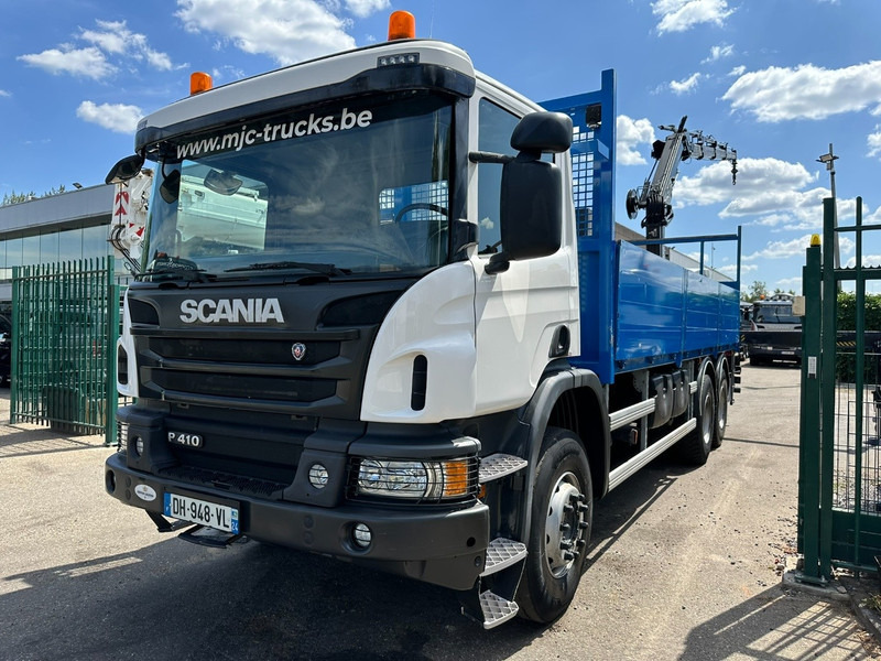 Scania P410 6x4 + CRANE HIAB 166 ES-4 - RETARDER - ROTATOR - PLATFORM 6m80 - BIG AXLES HUB REDUCTION - STEEL SPRING - Truk derek: gambar 4 Scania P410 6x4 + CRANE HIAB 166 ES-4 - RETARDER - ROTATOR - PLATFORM 6m80 - BIG AXLES HUB REDUCTION - STEEL SPRING - Truk derek: gambar 4