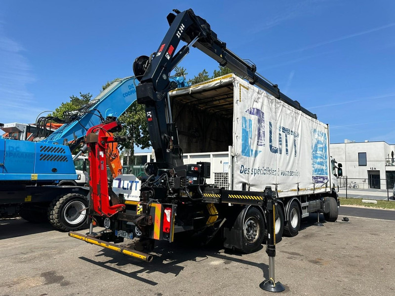 Scania P410 8x4 TRIDEM + CRANE HIAB 244 EP-4 HIDUO - RETARDER - LIFT + STEERING AXLE - *327.000km* - RADIO - Truk derek: gambar 5 Scania P410 8x4 TRIDEM + CRANE HIAB 244 EP-4 HIDUO - RETARDER - LIFT + STEERING AXLE - *327.000km* - RADIO - Truk derek: gambar 5