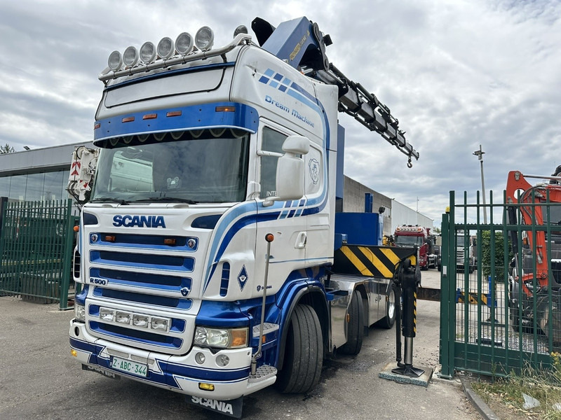 Scania R500 8x2 + CRANE 100Tm! PALFINGER PK100002 G 8x + 1 ME - RETARDER - ALCOA DURA BRIGHT - LIFT + STEERING - 5/6 HYDR F - TÜV 05/2026 - TOP CONDITION - Truk derek: gambar 4 Scania R500 8x2 + CRANE 100Tm! PALFINGER PK100002 G 8x + 1 ME - RETARDER - ALCOA DURA BRIGHT - LIFT + STEERING - 5/6 HYDR F - TÜV 05/2026 - TOP CONDITION - Truk derek: gambar 4