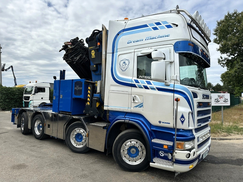 Scania R500 8x2 + CRANE 100Tm! PALFINGER PK100002 G 8x + 1 ME - RETARDER - ALCOA DURA BRIGHT - LIFT + STEERING - 5/6 HYDR F - TÜV 05/2026 - TOP CONDITION - Truk derek: gambar 2 Scania R500 8x2 + CRANE 100Tm! PALFINGER PK100002 G 8x + 1 ME - RETARDER - ALCOA DURA BRIGHT - LIFT + STEERING - 5/6 HYDR F - TÜV 05/2026 - TOP CONDITION - Truk derek: gambar 2