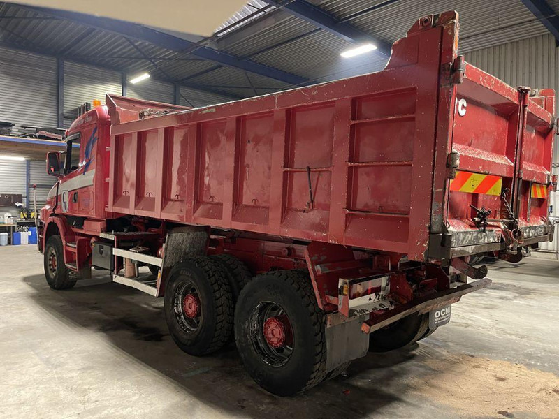 Scania T124-420 TORPEDO HAUBE - 6x4 - KIPPER - MANUAL GRS900 3+3 - STEEL SPRING / BALLIESTAS / LAMES / BLATT - Truk jungkit: gambar 3 Scania T124-420 TORPEDO HAUBE - 6x4 - KIPPER - MANUAL GRS900 3+3 - STEEL SPRING / BALLIESTAS / LAMES / BLATT - Truk jungkit: gambar 3