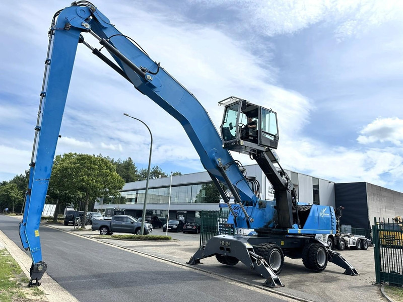 Terex FUCHS MHL 360 OVERSLAGKRAAN / MATERIAL HANDLER / UMSCHLAGBAGGER - TOP ZUSTAND - Ekskavator roda: gambar 3 Terex FUCHS MHL 360 OVERSLAGKRAAN / MATERIAL HANDLER / UMSCHLAGBAGGER - TOP ZUSTAND - Ekskavator roda: gambar 3