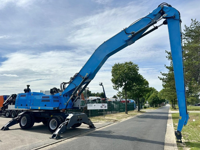 Terex FUCHS MHL 360 OVERSLAGKRAAN / MATERIAL HANDLER / UMSCHLAGBAGGER - TOP ZUSTAND - Ekskavator roda: gambar 2 Terex FUCHS MHL 360 OVERSLAGKRAAN / MATERIAL HANDLER / UMSCHLAGBAGGER - TOP ZUSTAND - Ekskavator roda: gambar 2